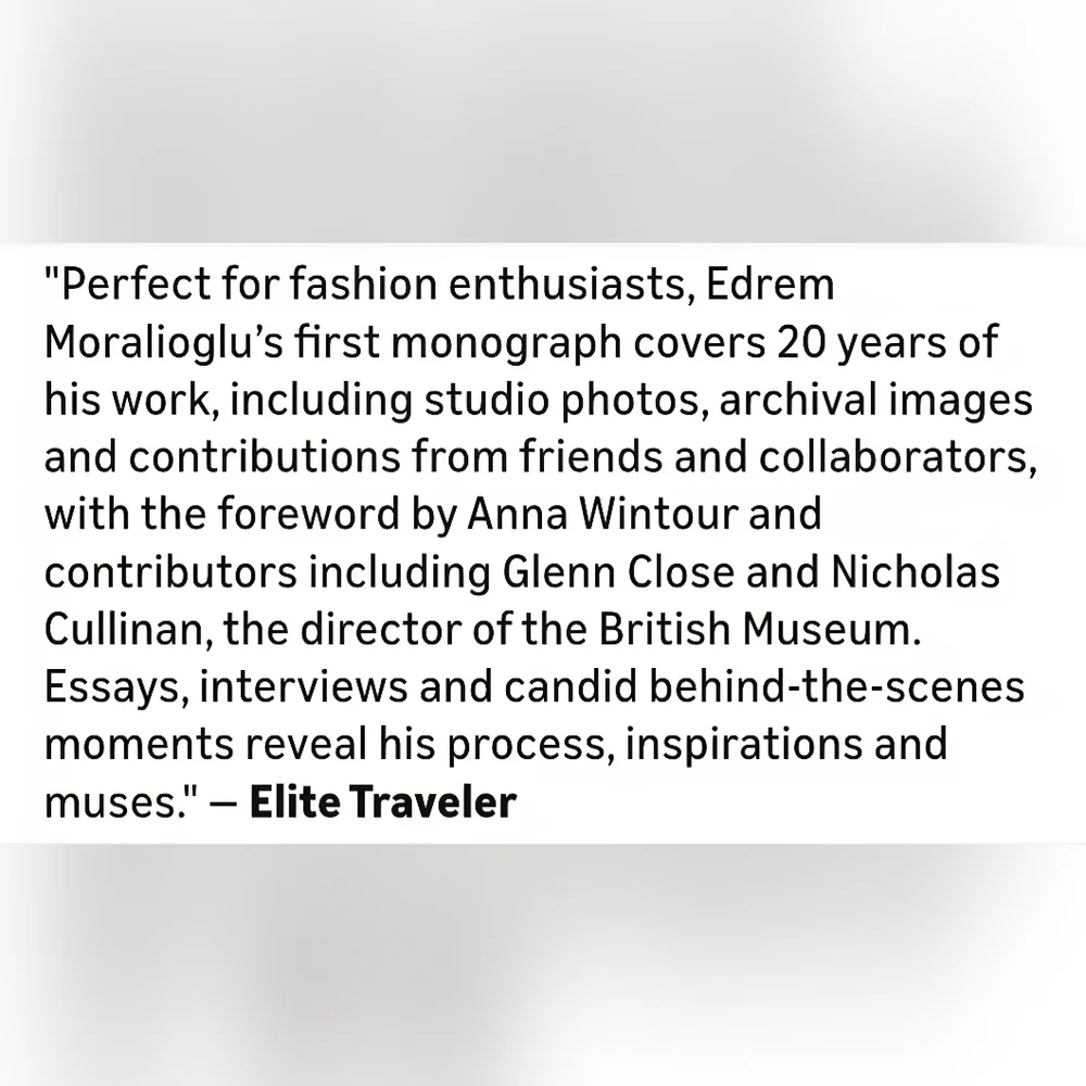 ERDEM, The Book, Retail Price $125.00 USD